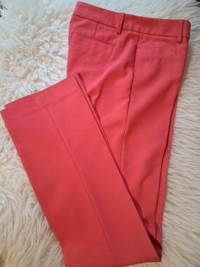 Express Coral Pink Columnist Dress Pants